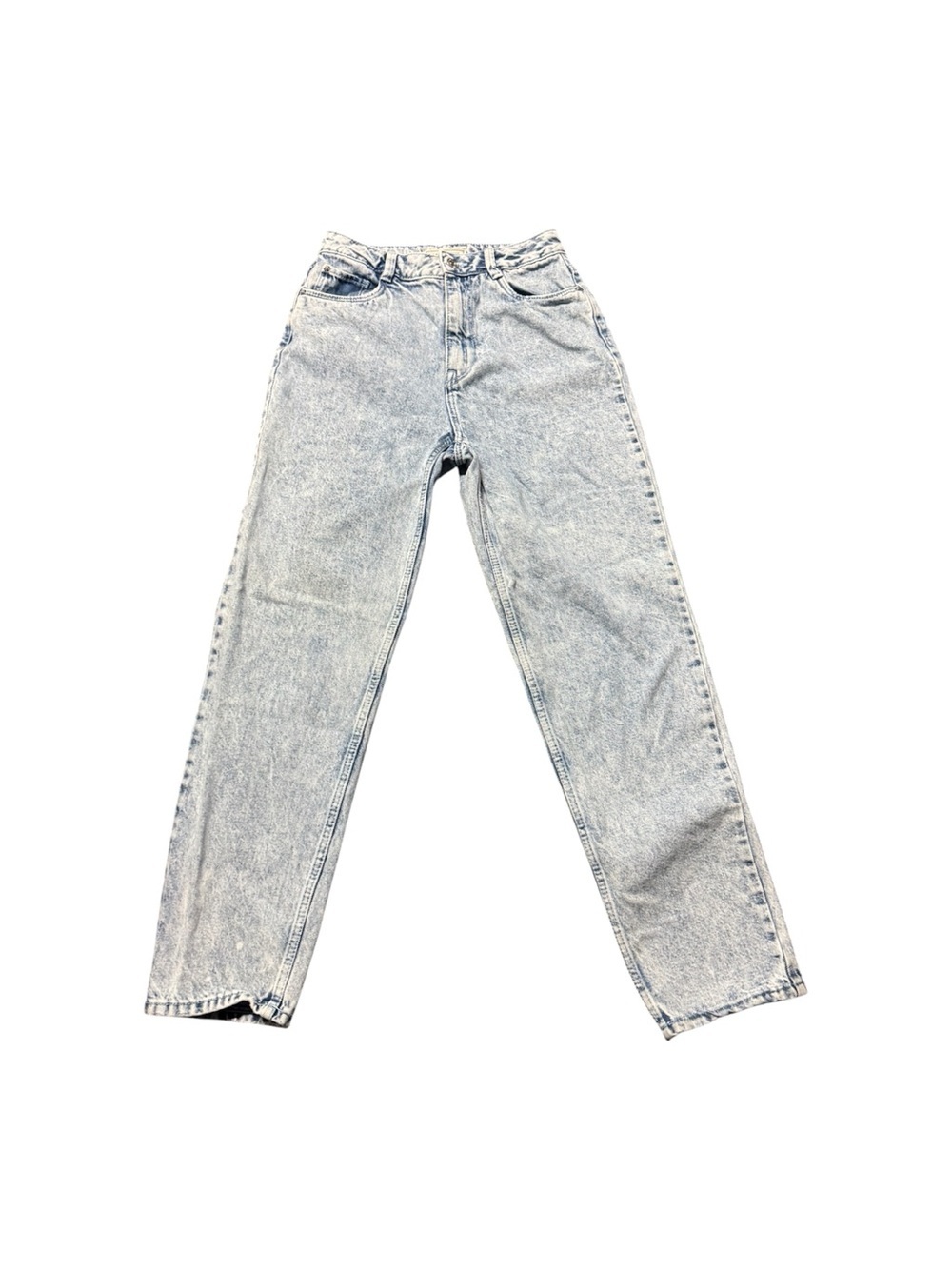 Pimkie Acid Wash Mom Jeans Women’s XS EU 34 High Rise Vintage Denim